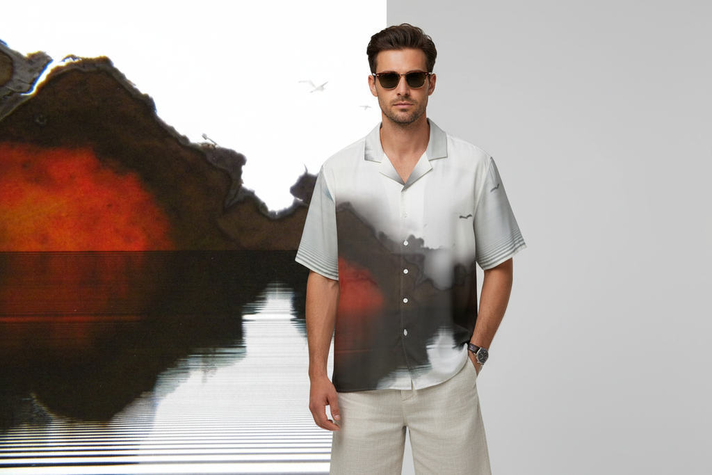 Hawaiian Shirt Split Editorial